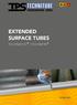 EXTENDED SURFACE TUBES