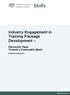 Industry Engagement in Training Package Development. Discussion Paper Towards a Contestable Model