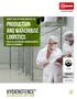 HYGIENEFENCE THE STAINLESS STEEL SAFETY FENCE. Highest level of hygiene and safety in PRODUCTION AND WAREHOUSE LOGISTICS