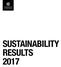 SUSTAINABILITY RESULTS 2017