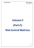 Risk Control Matrices. Volume II (Part-C)