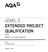 LEVEL 3 EXTENDED PROJECT QUALIFICATION