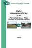 Water Management Plan. Pine Dale Coal Mine (Including the Yarraboldy Extension)