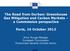 The Road from Durban: Greenhouse Gas Mitigation and Carbon Markets a Commission perspective Paris, 16 October 2012