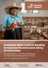 Sustainable Minor Livestock Breeding for food security and income raising of rural families