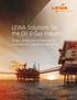 LEWA Solutions for the Oil & Gas Industry. Pumps, Systems and Packages for the Production of Crude Oil and Natural Gas.