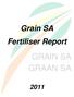 Grain SA Fertiliser Report