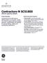 Contractors-N SCS1800