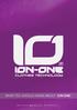 WHAT YOU SHOULD KNOW ABOUT ION-ONE