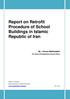 Report on Retrofit Procedure of School Buildings in Islamic Republic of Iran