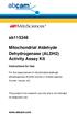 Mitochondrial Aldehyde Dehydrogenase (ALDH2) Activity Assay Kit