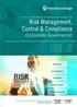 Risk Management, Control & Compliance (Corporate Governance)