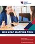 MSS UCAP MAPPING TOOL