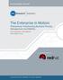 The Enterprise in Motion: Phenomena Transforming Business Process Management and Mobility