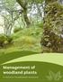 MANAGEMENT OF WOODLAND PLANTS IN ATLANTIC BROADLEAVED WOODLAND A CONSERVATION FRAMEWORK. Written by Richard Worrell and Deborah Long