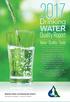 Water. Drinking. Quality Report. Value Quality Taste. Mukilteo Water and Wastewater District