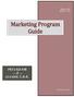 Marketing Program. Guide PEI LILQUOR ACOOL Î.P.-É ALCOOL Î.-P.-É. December, 2012