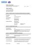 Safety Data Sheet with reference to OSHA Hazard Communication Standard (HCS) published in Federal Register 77 FR March 2012 Status: 04/05/2018