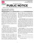 PUBLIC NOTICE PROJECT: The San Francisquito Creek Flood Reduction, Ecosystem Restoration, and Recreation Project