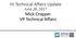 HI Technical Affairs Update. June 28, 2017 Mick Cropper VP Technical Affairs
