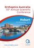The 70 th Annual Scientific Conference of Orthoptics Australia INDEX. THE OA 70 th ANNUAL SCIENTIFIC CONFERENCE PAGE 4 INVITATION TO SPONSOR PAGE 4
