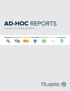 AD-HOC REPORTS A GUIDE TO ONLINE REPORTS