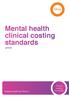 Mental health clinical costing