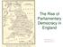 The Rise of Parliamentary Democracy in England. Student Handouts, Inc.