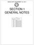 SECTION 1 GENERAL NOTES