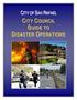 City Council Guide to Disaster Operations