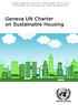 The Geneva UN Charter on Sustainable Housing