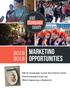 Marketing Opportunities. Official Champaign County Area Visitors Guide VisitChampaignCounty.org What s Happening e-newsletter