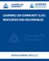 UDI COMMUNITY (LUC): RESOURCES AND DELIVERABLES