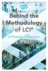 Behind the Methodology of LCI. A Process Overview