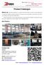 Product Catalogue. About us: Best Plastic Machinery is located in Zhoushan Islands. We have so many experiences. Our Factory.