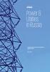 Power & Utilities in Russia. Industry overview and investment opportunities