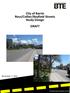 City of Barrie Ross/Collier/Bayfield Streets Study Design DRAFT