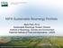 NIFA Sustainable Bioenergy Portfolio