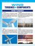 Wind TURBINES & COMPONENTS WIND TURBINES. energ Focus Feature