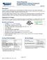 Flame Retardant Encapsulating & Potting Compound 834ATH Technical Data Sheet 834ATH