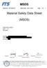 MSDS. Material Safety Data Sheet (MSDS)