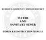 WATER AND SANITARY SEWER