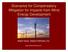 Scenarios for Compensatory Mitigation for Impacts from Wind Energy Development