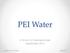 PEI Water. A Water Act Backgrounder September Water Act Consultation