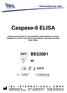 Caspase-8 ELISA BE C. Instructions for Use