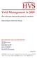 Yield Management in 2009