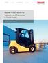 Rexroth Your Partner for Hydraulics and Electronics in Forklift Trucks