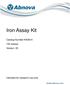 Iron Assay Kit. Catalog Number KA assays Version: 05. Intended for research use only.