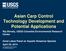 Asian Carp Control Technology Development and Potential Applications