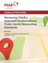 Reviewing PSAB s Approach to International Public Sector Accounting Standards